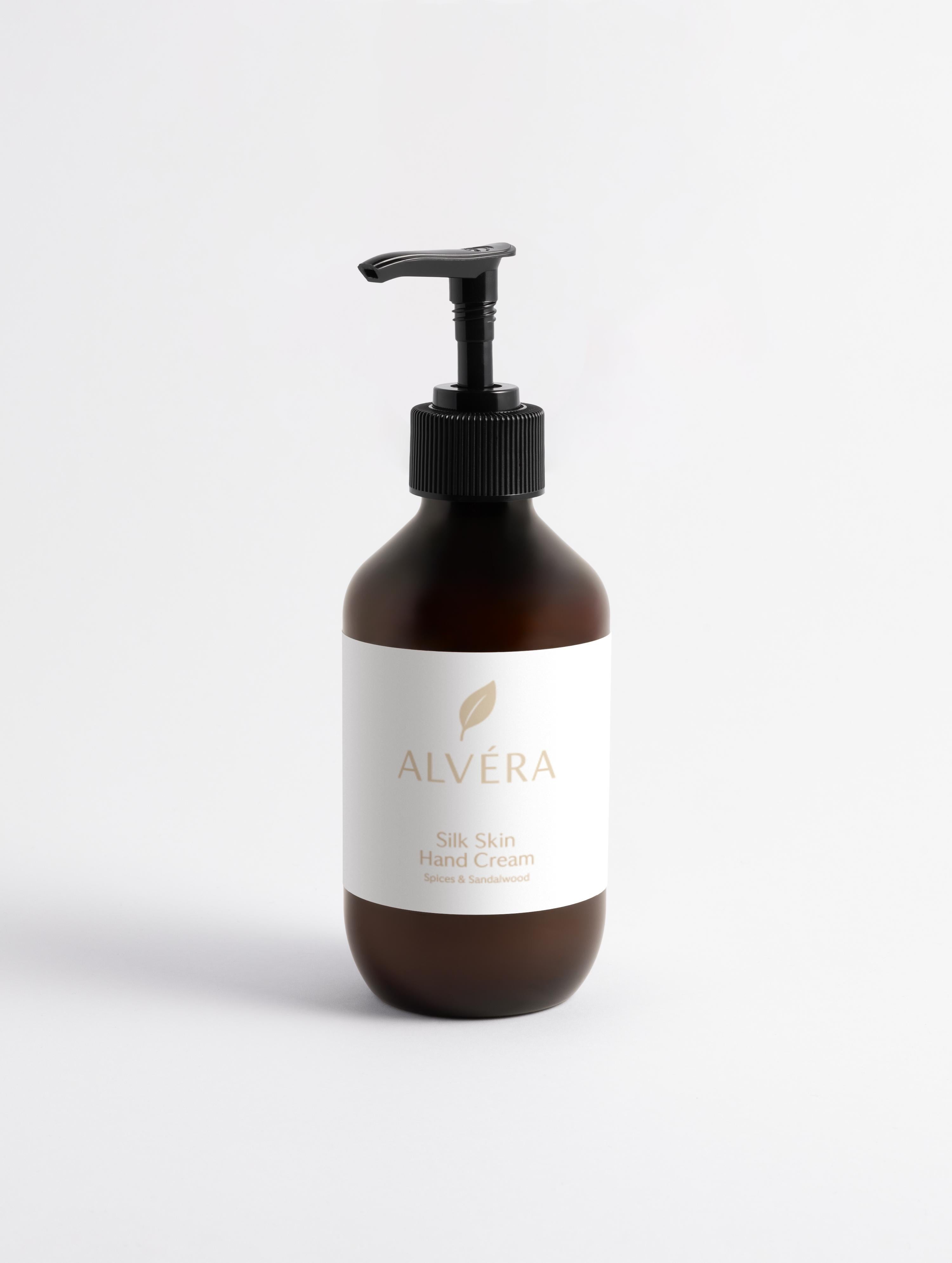 ALVÉRA Silk Skin Hand Cream Spices Sandalwood Handcreme vegan