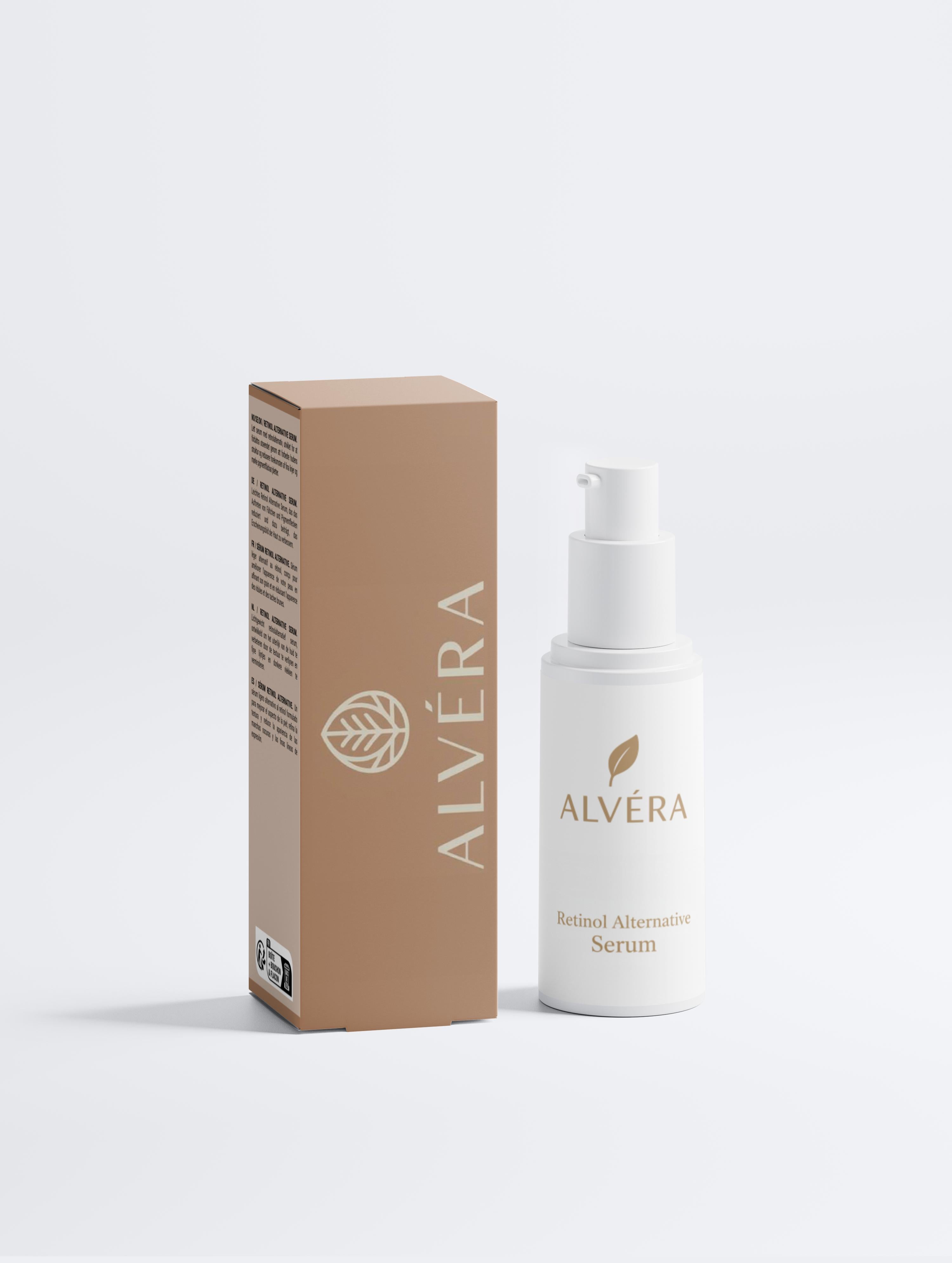 ALVÉRA Retinol Alternative Serum Bakuchiol Anti-Aging vegan